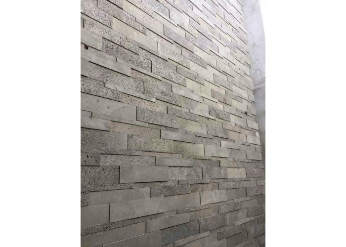 Đá Ong Xám Ốp Giếng Trời