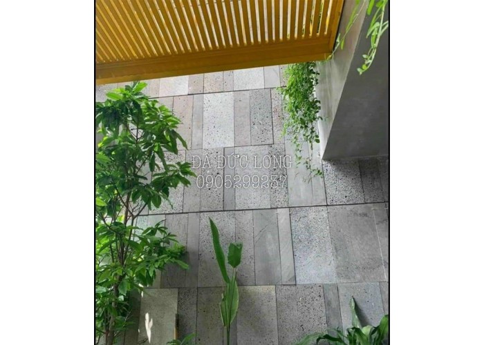 Đá Ong Xám Ốp Giếng Trời